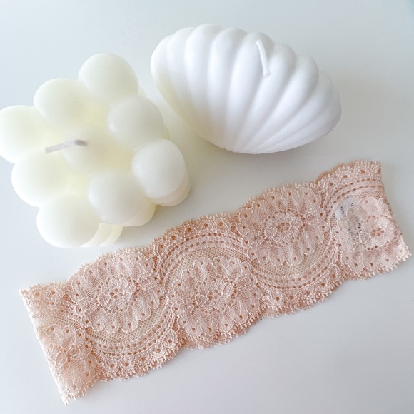 Accessories - Nude Lace Headband